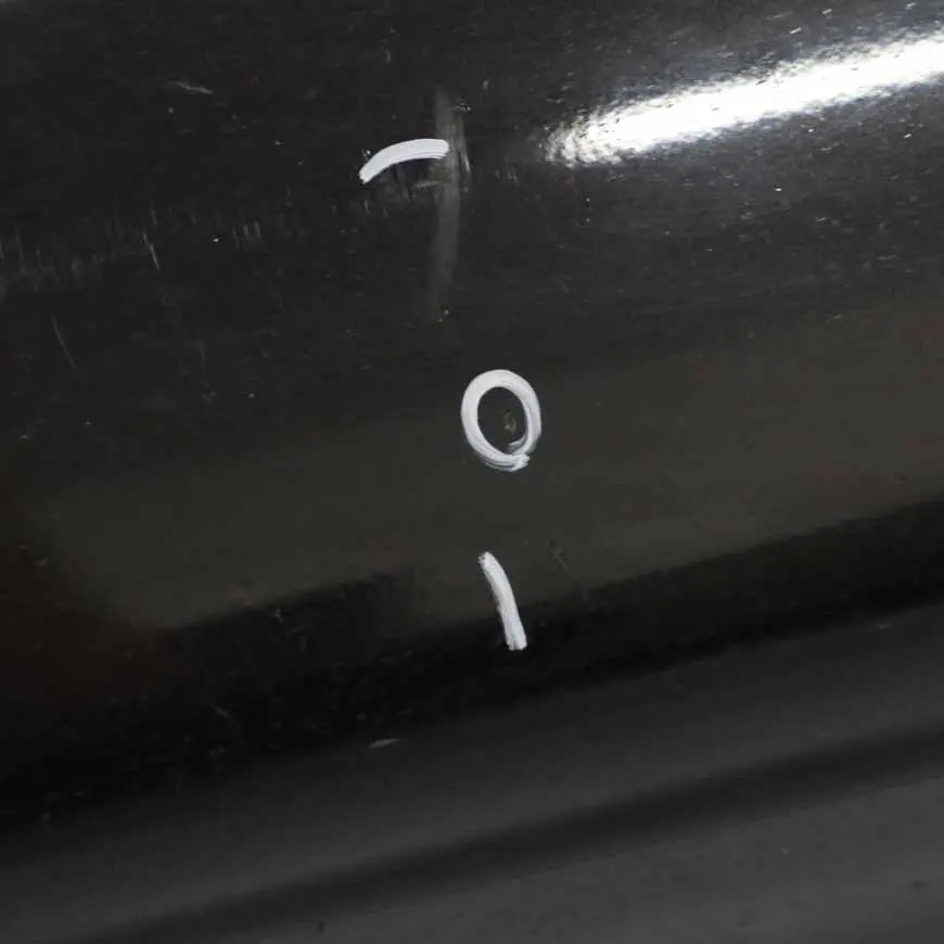  Gonna laterale BMW X5 E70 M Sport Striscia davanzale sinistra Rubinschwarz - S23 - SKU 8037289-RUB - Numero di parte 8037289