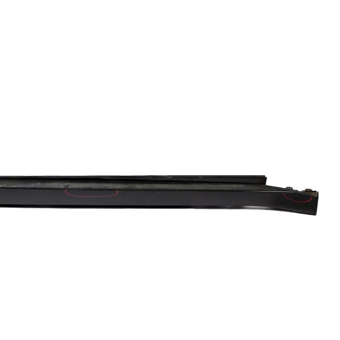 BMW X5 E70 M Sport Sill Strip Side Skirt Right O/S Black Sapphire - 475 - SKU 8037290-BS1 - Part number 8037290