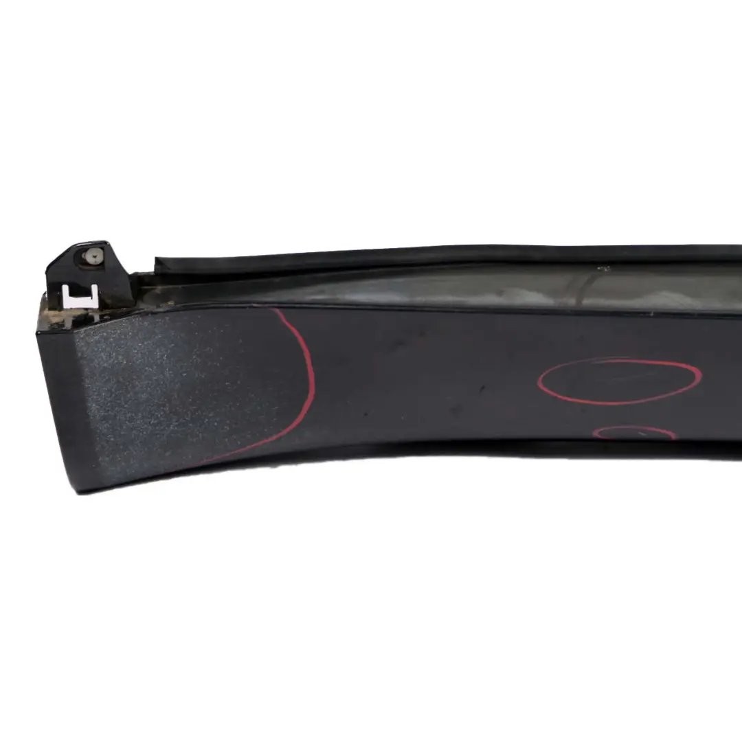 BMW X5 E70 M Sport Sill Strip Side Skirt Right O/S Black Sapphire - 475 - SKU 8037290-BS1 - Part number 8037290
