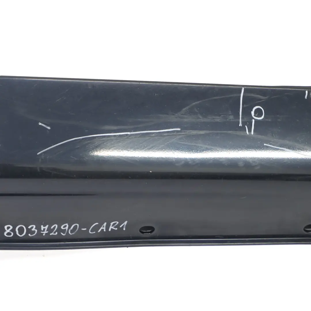 BMW X5 E70 M Sport Sill Strip Side Skirt Right O/S Carbonschwarz Black - 416 - SKU 8037290-CAR1 - Part number 8037290