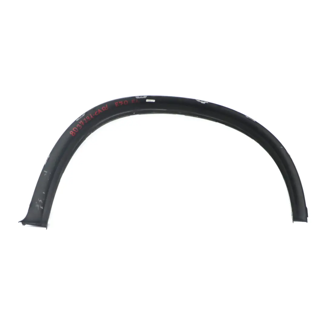 Listwa Błotnika Lewa Przednia M-Pakiet Carbonschwarz - 416 BMW X5 E70 - SKU 8037291-CAR1 - Numer Części 8037291