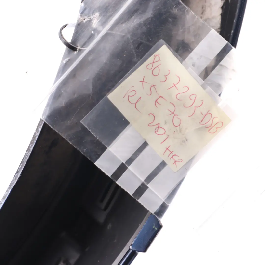 Copricerchio Posteriore Sinistro Deep Sea Blue - A76 per BMW X5 E70 M Sport con numero di parte 8037293 BMW X5 E70 M Sport Copricerchio Posteriore Sinistro Deep Sea Blue - A76 - SKU 8037293-DSB - Numero di parte 8037293