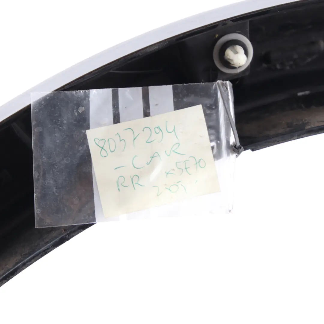 BMW X5 E70 M Sport Rear Right O/S Cover Wheel Arch Trim Carbon Black - 416 - SKU 8037294-CAR - Part number 8037294