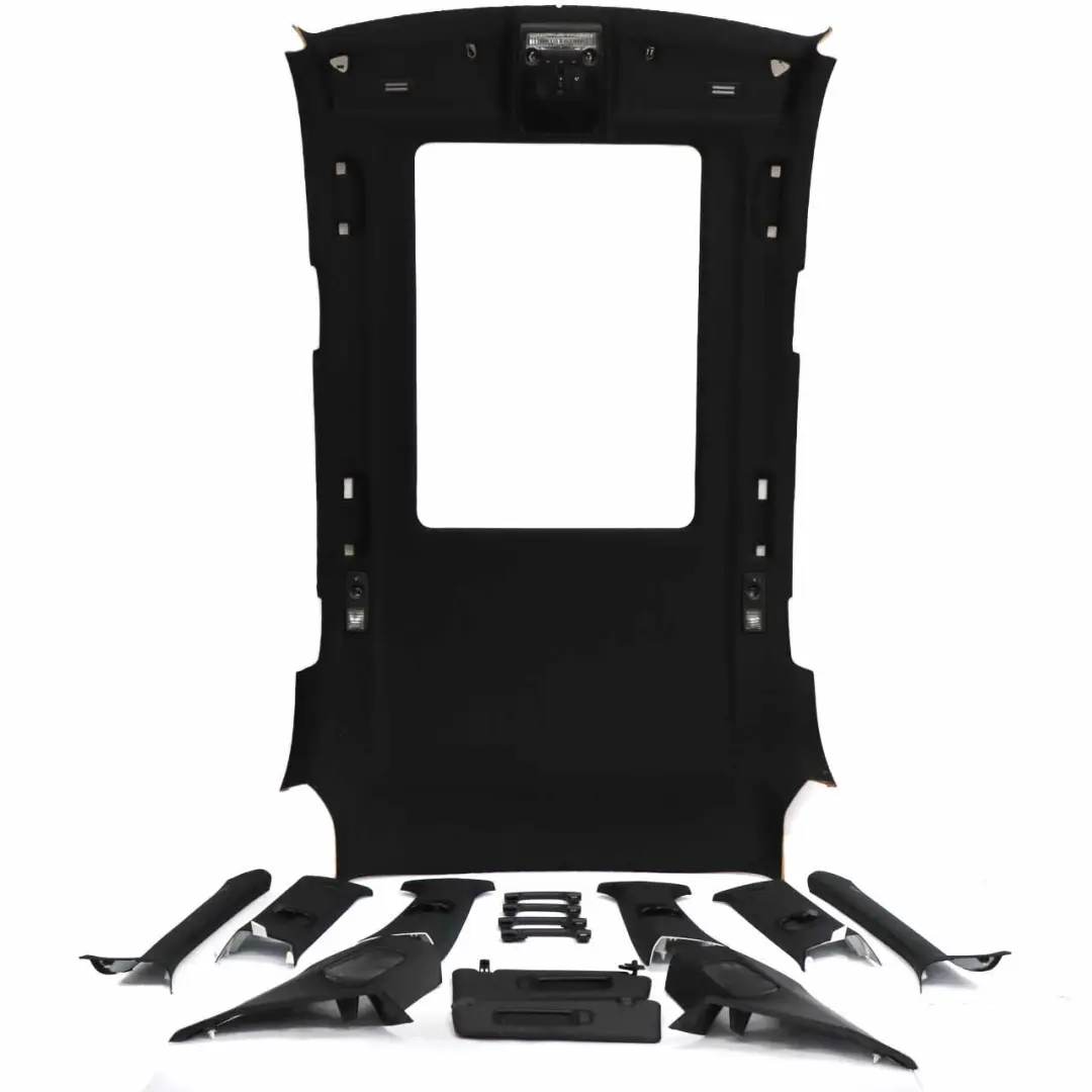 Complete M Sport Panoramic Headlining Roof Black Pillars Handles to BMW X5 E70 with Part number 8037341 BMW X5 E70 Complete M Sport Panoramic Headlining Roof Black Pillars Handles - SKU 8037341-1 - Part number 8037341