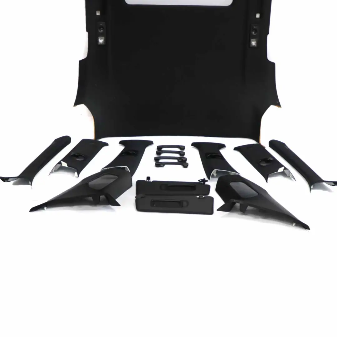 Complete M Sport Panoramic Headlining Roof Black Pillars Handles to BMW X5 E70 with Part number 8037341 BMW X5 E70 Complete M Sport Panoramic Headlining Roof Black Pillars Handles - SKU 8037341-1 - Part number 8037341