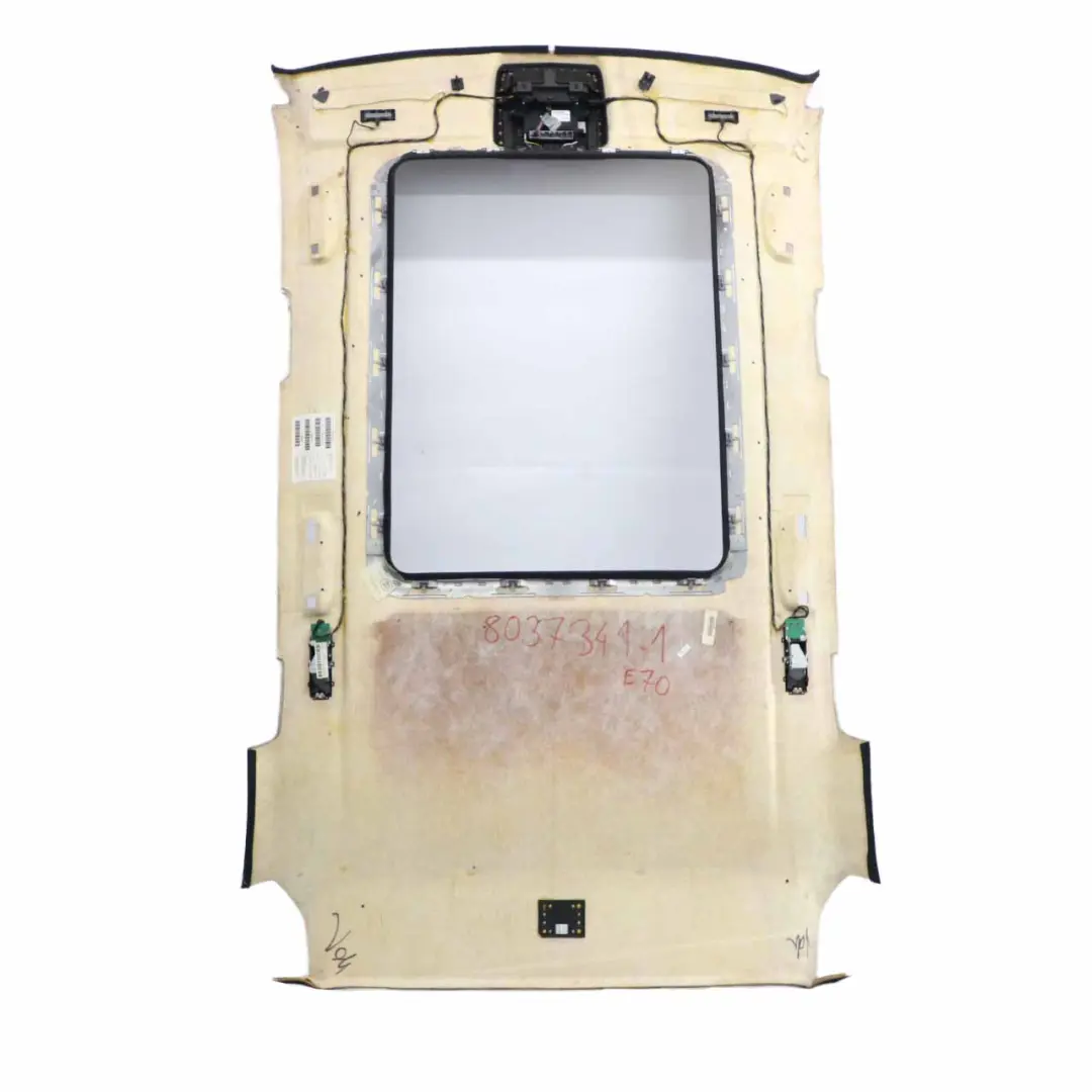 Podsufitka M-Pakiet Panorama Czarna do BMW X5 E70 o numerze 8037341 BMW X5 E70 Podsufitka M-Pakiet Panorama Czarna - SKU 8037341-1 - Numer Części 8037341