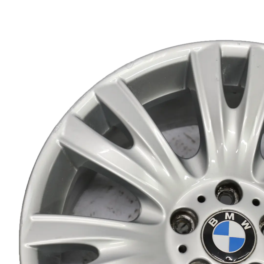 M-Sport Alloy BMW X5 E70 Silver Wheel Rim 19" V Spoke 223 ET:37 9J to with Part number 8037347 M-Sport Alloy BMW X5 E70 Silver Wheel Rim 19" V Spoke 223 ET:37 9J - SKU 8037347-3 - Part number 8037347