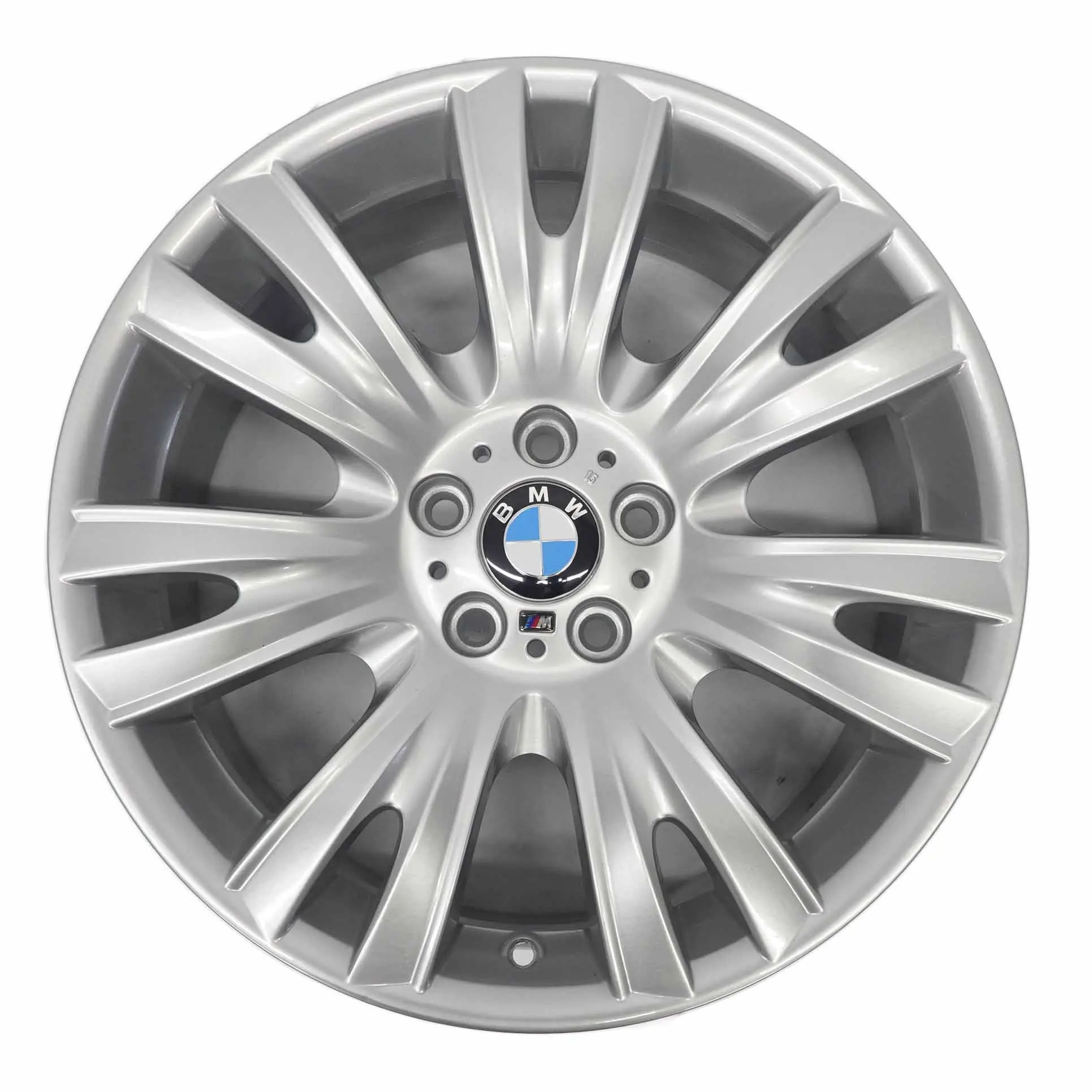 BMW X5 E70 Argento Cerchio In Lega 19" V Spoke 223 M-Sport Et:37 9J 8037347
