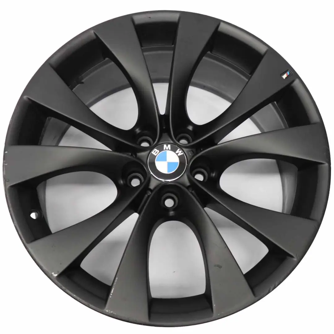BMW X5 E70 Black Front Wheel Alloy Rim 20" M V-spoke 227 10J ET:40 - SKU 8037349-2 - Part number 8037349