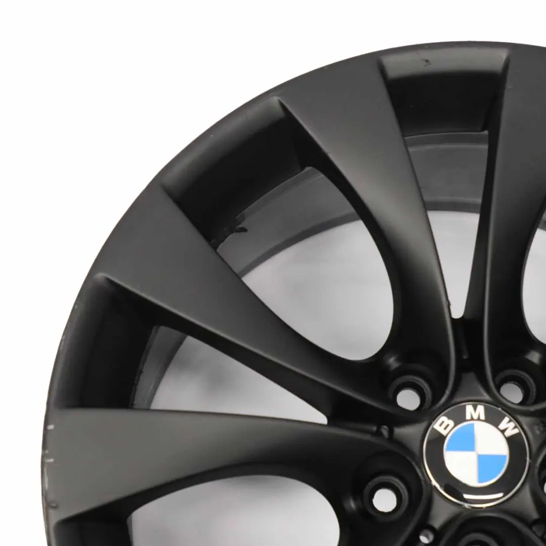 BMW X5 E70 Black Front Wheel Alloy Rim 20" M V-spoke 227 10J ET:40 - SKU 8037349-2 - Part number 8037349