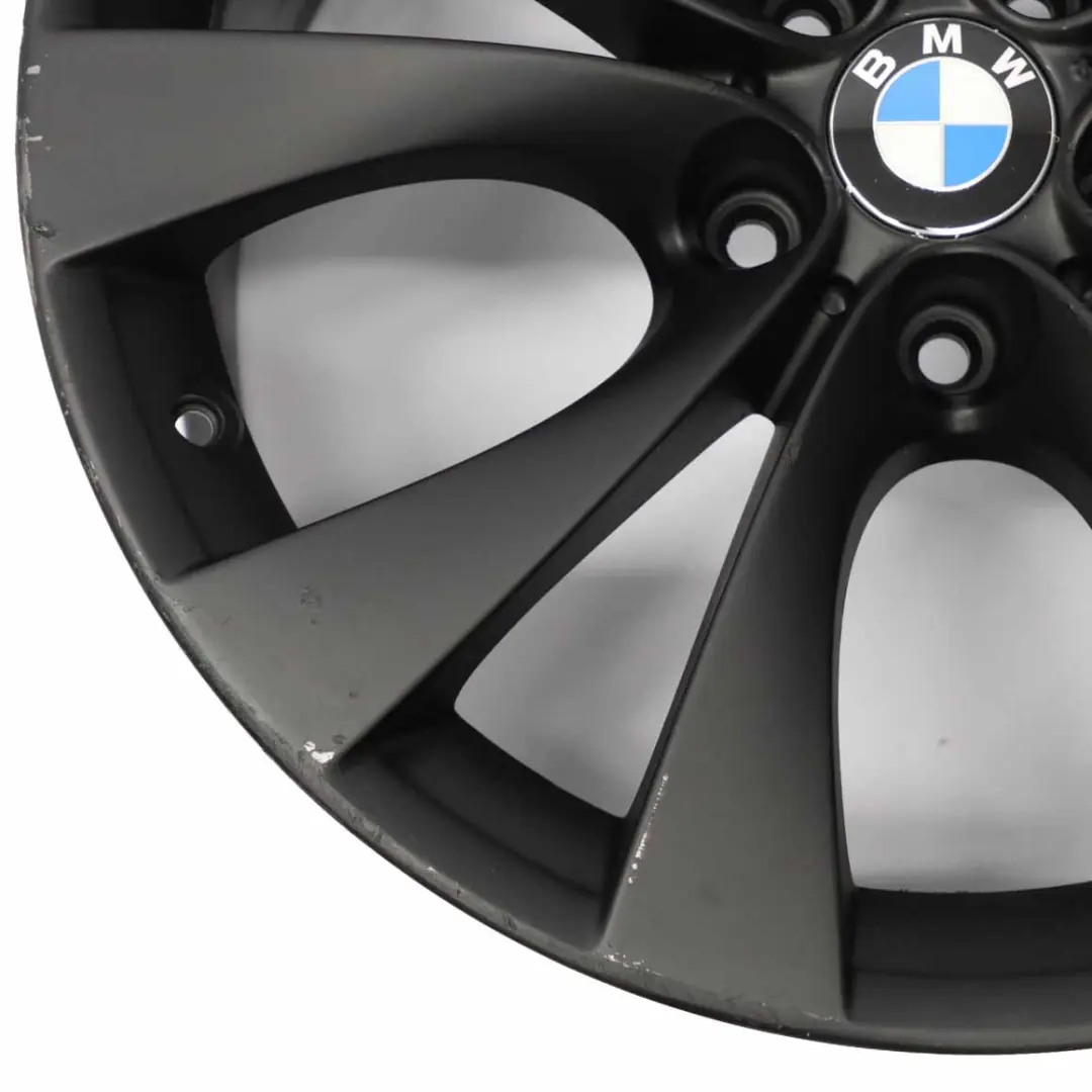 BMW X5 E70 Black Front Wheel Alloy Rim 20" M V-spoke 227 10J ET:40 - SKU 8037349-2 - Part number 8037349