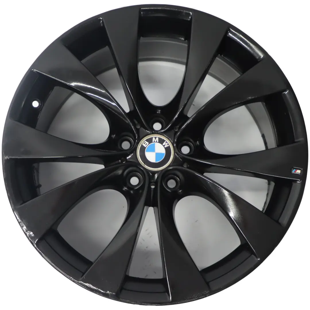 BMW X5 E70 Black Front Wheel Alloy Rim 20" M V-spoke 227 10J ET:40 - SKU 8037349-5 - Part number 8037349