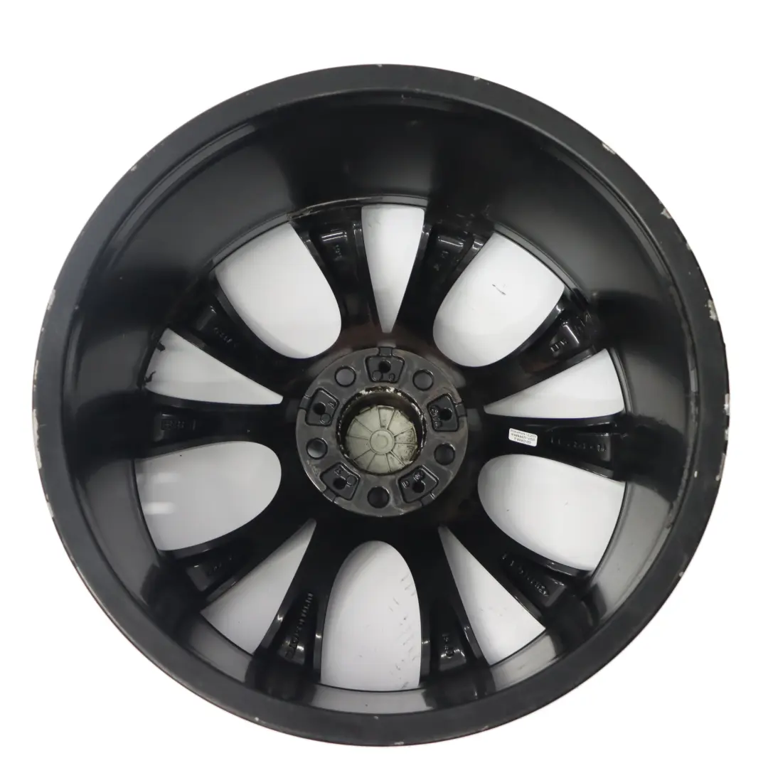 Front Wheel Alloy Rim 20" M V-spoke 227 10J ET:40 to BMW X5 E70 Black with Part number 8037349 BMW X5 E70 Black Front Wheel Alloy Rim 20" M V-spoke 227 10J ET:40 - SKU 8037349-5 - Part number 8037349