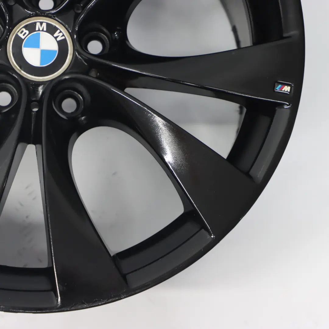 BMW X5 E70 Black Front Wheel Alloy Rim 20" M V-spoke 227 10J ET:40 - SKU 8037349-5 - Part number 8037349