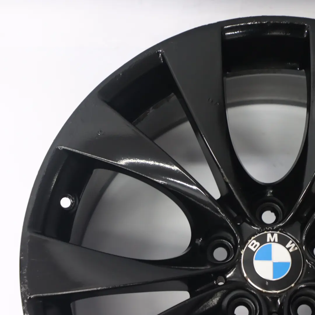 Front Wheel Alloy Rim 20" M V-spoke 227 10J ET:40 to BMW X5 E70 Black with Part number 8037349 BMW X5 E70 Black Front Wheel Alloy Rim 20" M V-spoke 227 10J ET:40 - SKU 8037349-6 - Part number 8037349