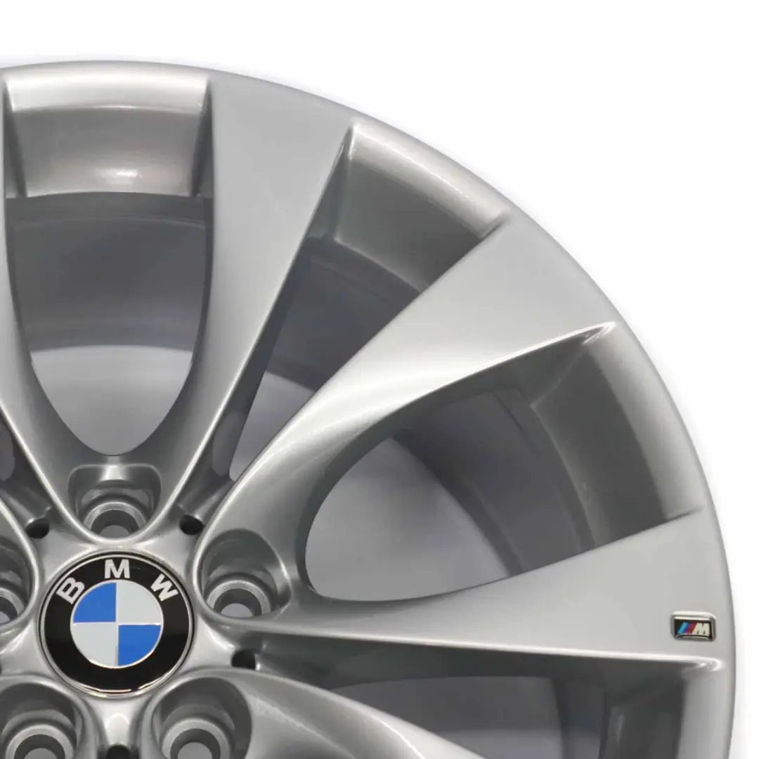 BMW X5 E70 Silver Front Wheel Alloy Rim 20" M V-spoke 227 10J ET:40 - SKU 8037349 - Part number 8037349
