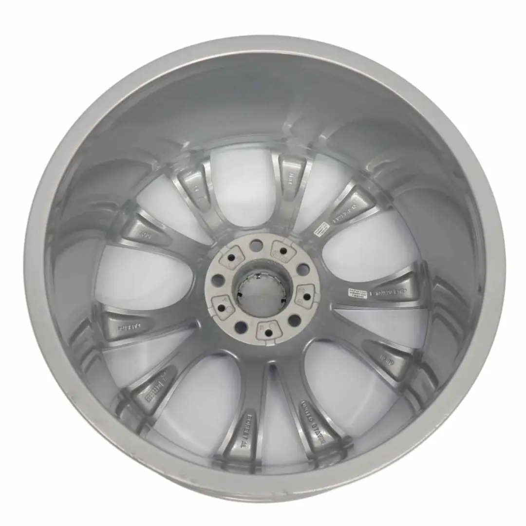 BMW X5 E70 Silver Front Wheel Alloy Rim 20" M V-spoke 227 10J ET:40 - SKU 8037349 - Part number 8037349