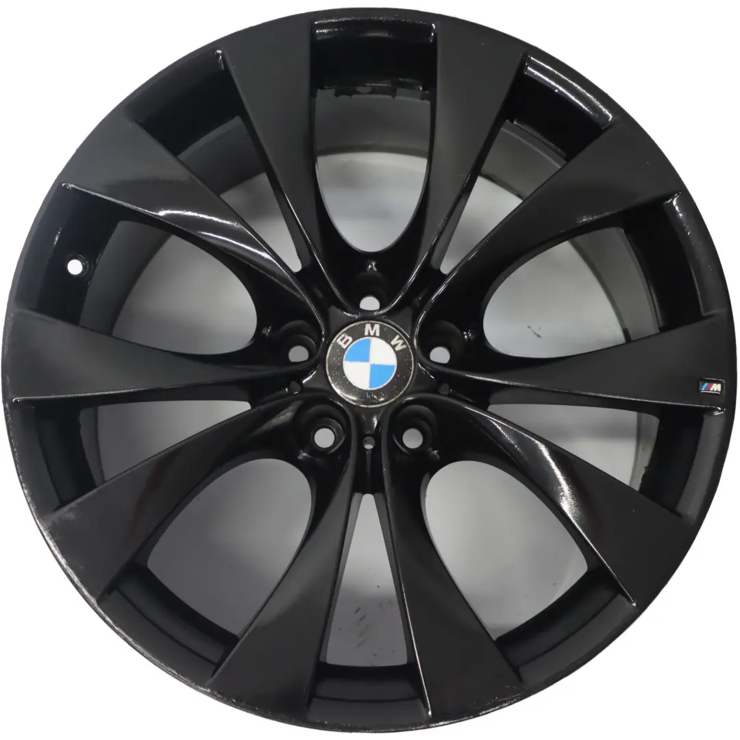 BMW X5 E70 Negro llanta trasera aleación de 20 "M V-radios 227 ET:35 11J - SKU 8037350-3 - Número de pieza 8037350