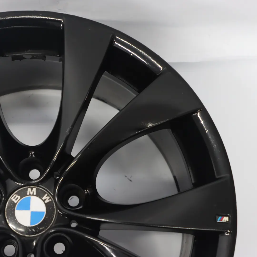 BMW X5 E70 Negro llanta trasera aleación de 20 "M V-radios 227 ET:35 11J - SKU 8037350-3 - Número de pieza 8037350