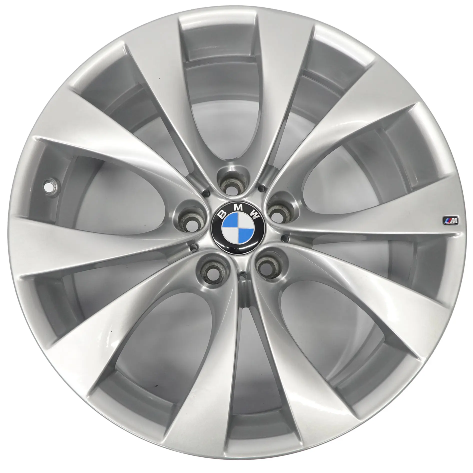 BMW X5 E70 Argento Cerchio posteriore lega 20" M V-spoke 227 ET:35 11J 8037350