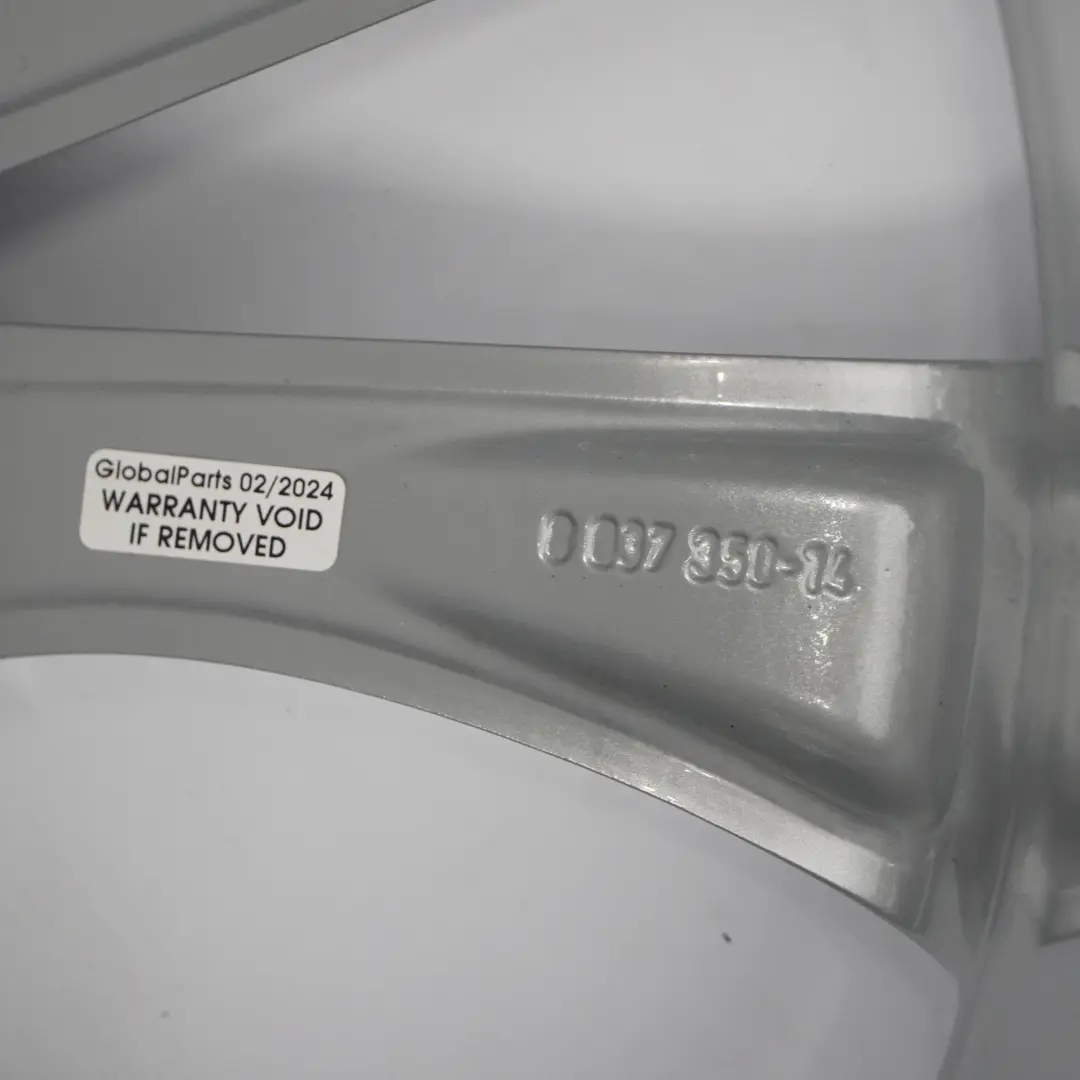 BMW X5 er E70 Silber Hinten Alu Felge Alufelge M V-Speiche 2 ET:35 11J - SKU 8037350 - Teilenummer 8037350