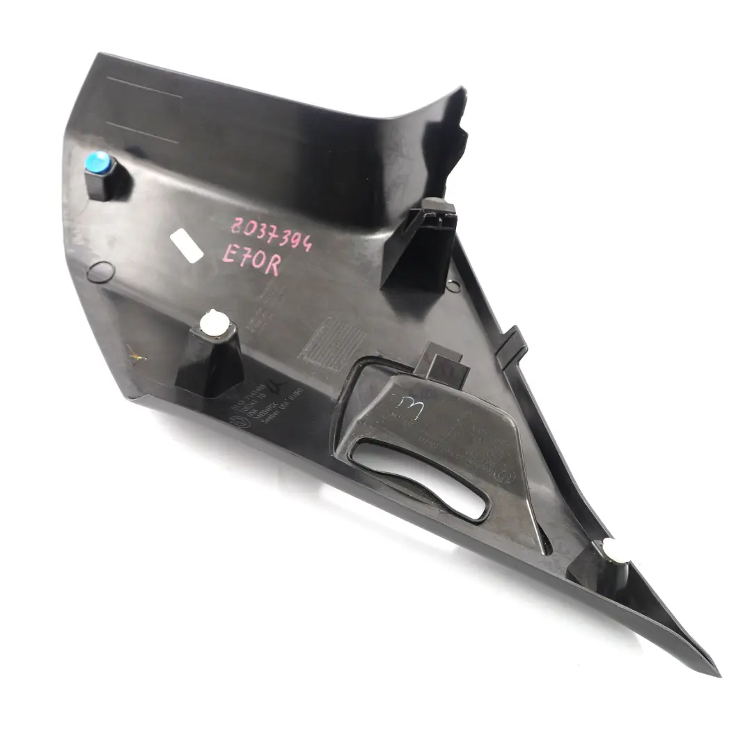 BMW X5 E70 Säule D Rechts Trimm-Deckel Panel Schwarz - SKU 8037394 - Teilenummer 8037394