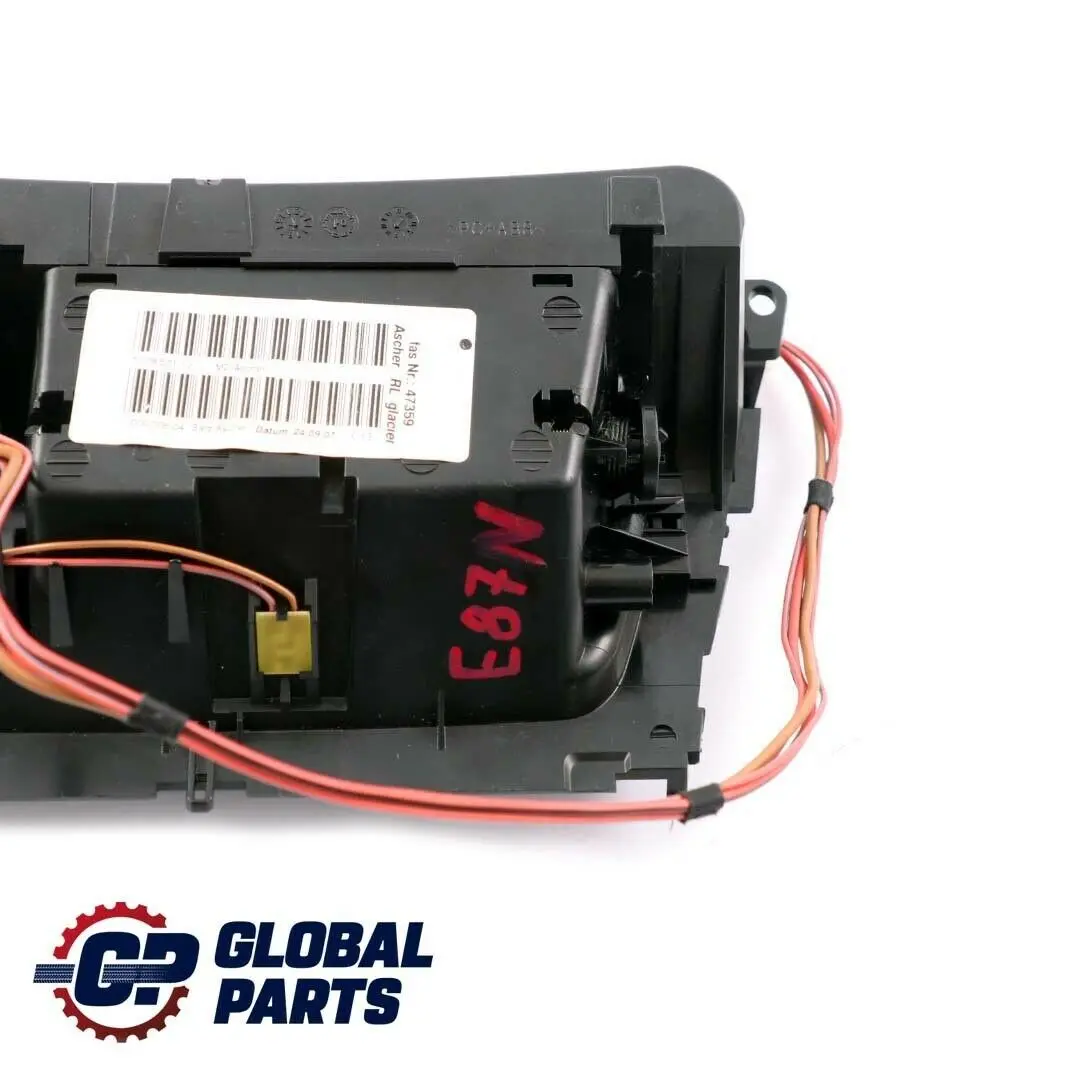 Aluminio Cenicero Cenicero Cubierta Delantera Glacier Silber para BMW E81 E87 LCI con número de pieza 8037469 BMW E81 E87 LCI Aluminio Cenicero Cenicero Cubierta Delantera Glacier Silber - SKU 8037469-2 - Número de pieza 8037469