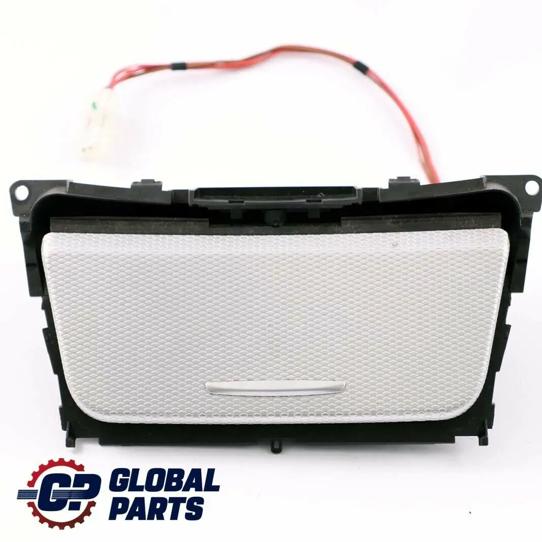BMW 1 Series E81 E87 LCI Aluminium Ashtray Ash Trim Cover Front Glacier Silber - SKU 8037469-2 - Part number 8037469