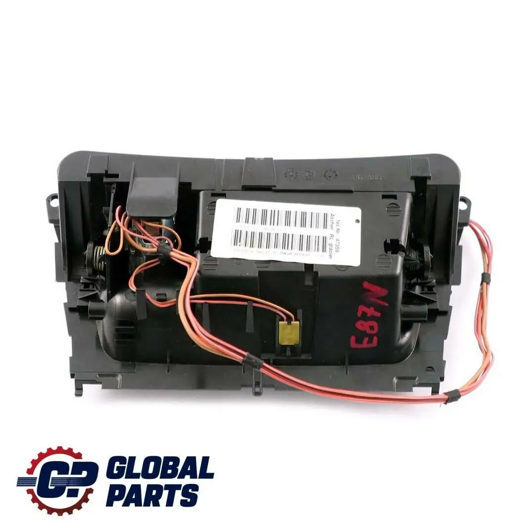 Aluminio Cenicero Cenicero Cubierta Delantera Glacier Silber para BMW E81 E87 LCI con número de pieza 8037469 BMW E81 E87 LCI Aluminio Cenicero Cenicero Cubierta Delantera Glacier Silber - SKU 8037469-2 - Número de pieza 8037469