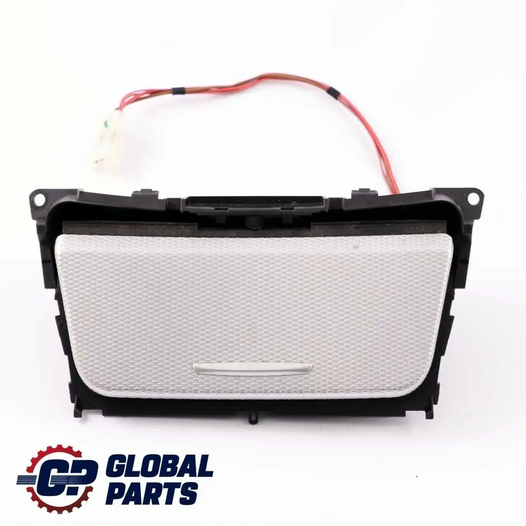 BMW 1 E81 E82 E87 LCI Aluminio Cubierta Cenicero Delantero Glacier Plata - SKU 8037469 - Número de pieza 8037469