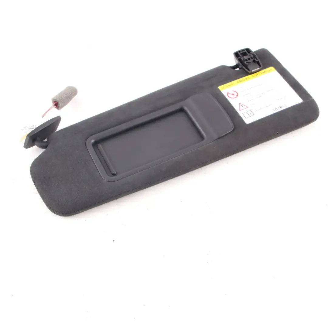  Sun Visor BMW F10 F11 Left N/S Illuminated Mirror Alcantara - SKU 8038105 - Part number 8038105