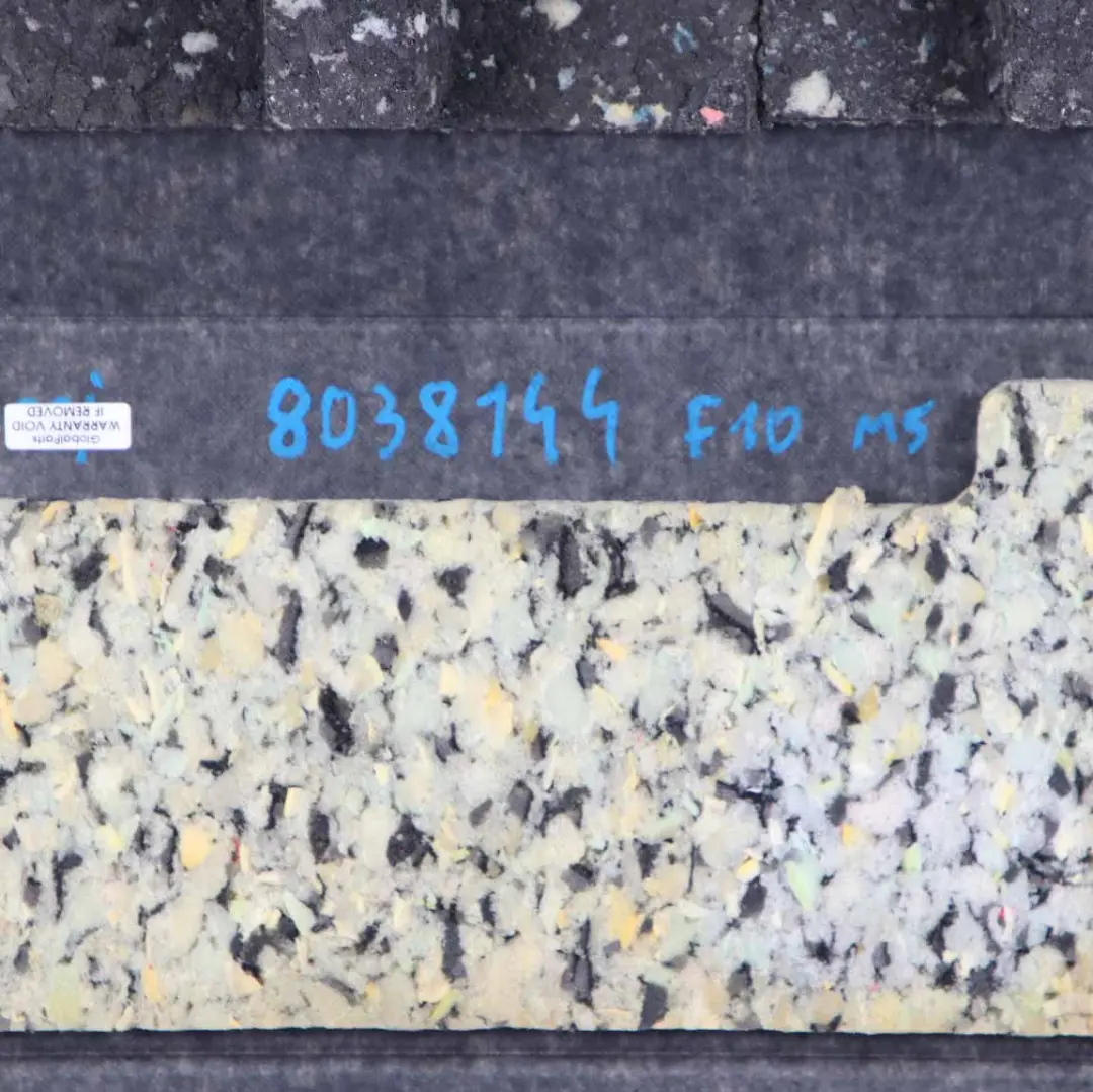 BMW F10 Hutablage Kofferraumverkleidung Abdeckung Alcantara Schwarz 8038152 - SKU 8038144 - Teilenummer 8038144