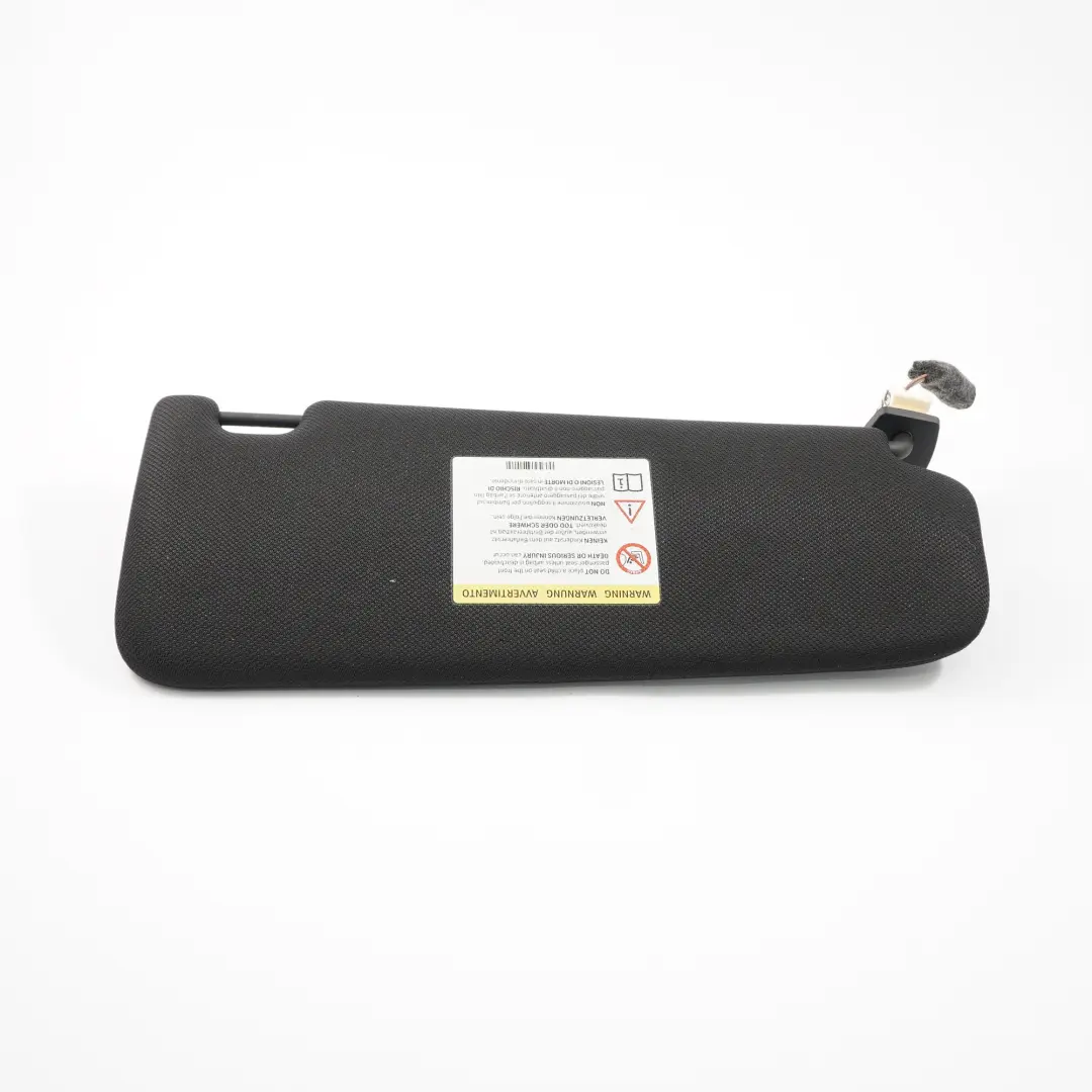 Sun Visor BMW F10 F11 Sunvisor Cover Mirror Panel Anthracite Left N/S to with Part number 8038163 Sun Visor BMW F10 F11 Sunvisor Cover Mirror Panel Anthracite Left N/S - SKU 8038163-2 - Part number 8038163