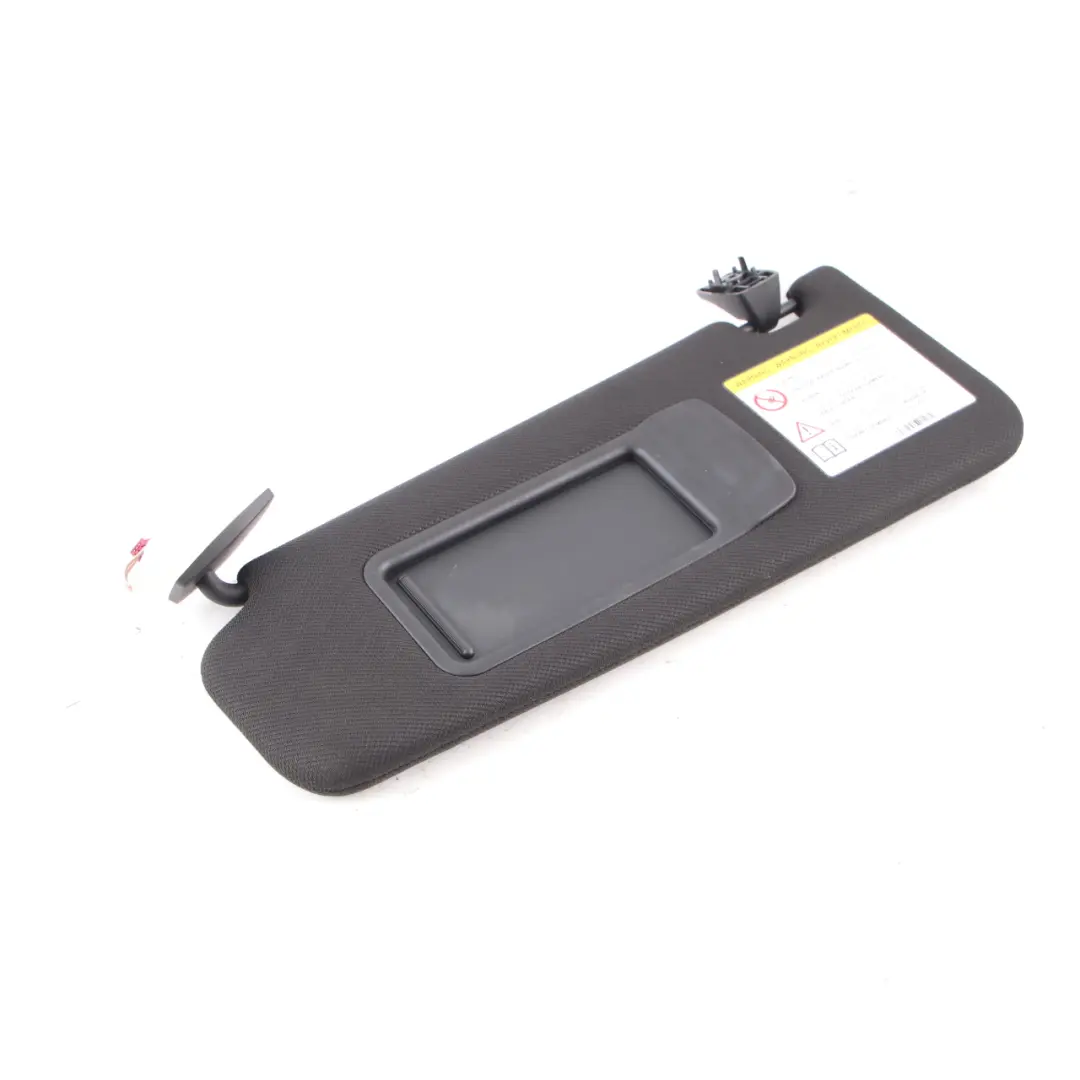 Sonnenblende Abdeckung Spiegel Panel Anthrazit Links für BMW F10 F11 mit Teilenummer 8038163 BMW F10 F11 Sonnenblende Abdeckung Spiegel Panel Anthrazit Links - SKU 8038163 - Teilenummer 8038163