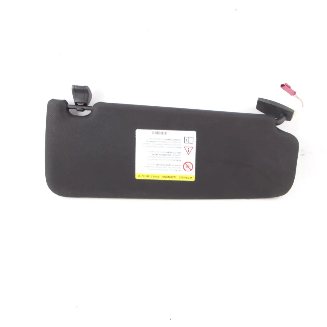 Daszek Osłona Przeciwsłoneczna Antracyt Lewy do BMW F10 F11 o numerze 8038163 BMW F10 F11 Daszek Osłona Przeciwsłoneczna Antracyt Lewy - SKU 8038163 - Numer Części 8038163