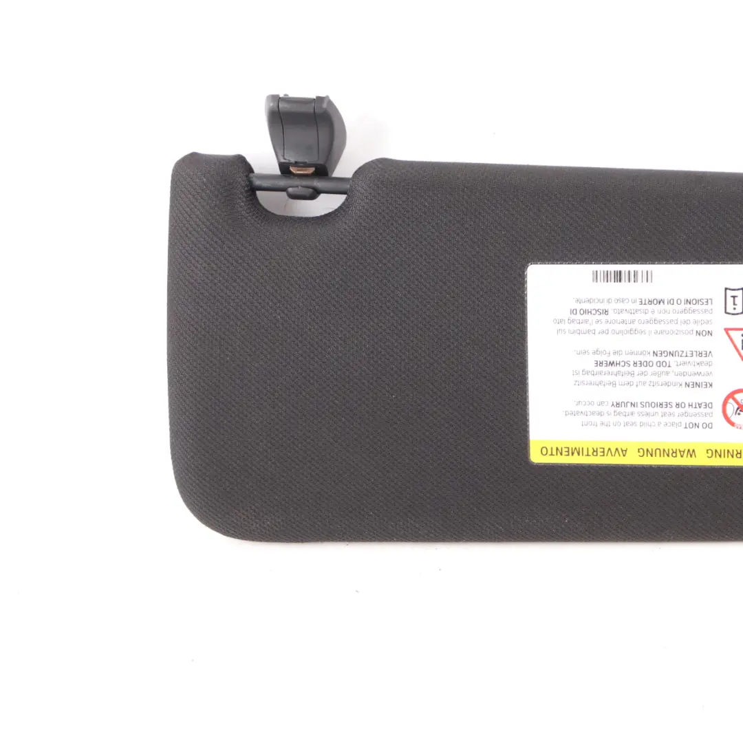 Sonnenblende Abdeckung Spiegel Panel Anthrazit Links für BMW F10 F11 mit Teilenummer 8038163 BMW F10 F11 Sonnenblende Abdeckung Spiegel Panel Anthrazit Links - SKU 8038163 - Teilenummer 8038163