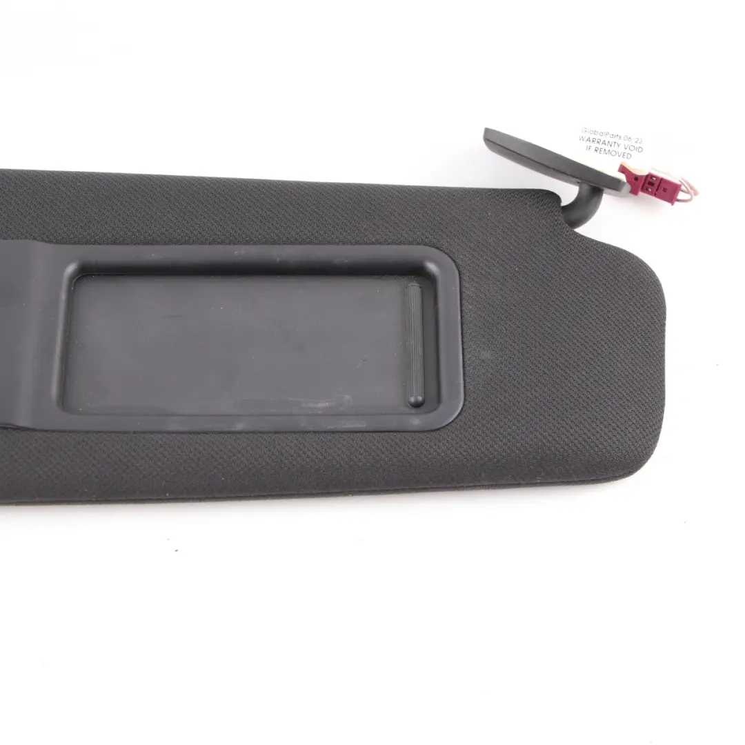 BMW F10 F11 Sonnenblende Abdeckung Spiegel Anthrazit Schwarz Rechts - SKU 8038164-1 - Teilenummer 8038164