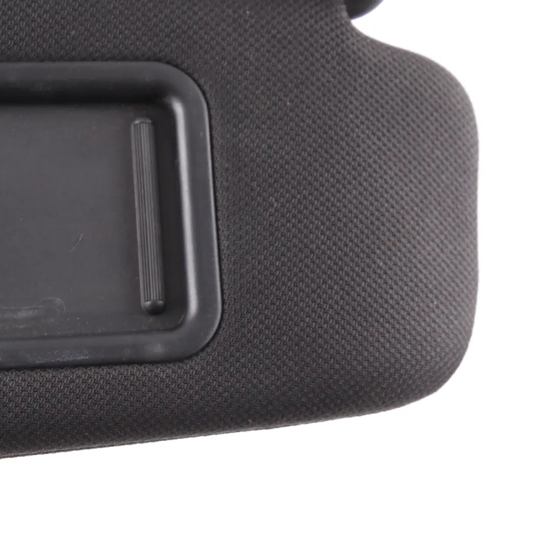 Sun Visor Cover Mirror Sunvisor Anthracite Black Right O/S to BMW F10 F11 with Part number 8038164 BMW F10 F11 Sun Visor Cover Mirror Sunvisor Anthracite Black Right O/S - SKU 8038164-1 - Part number 8038164