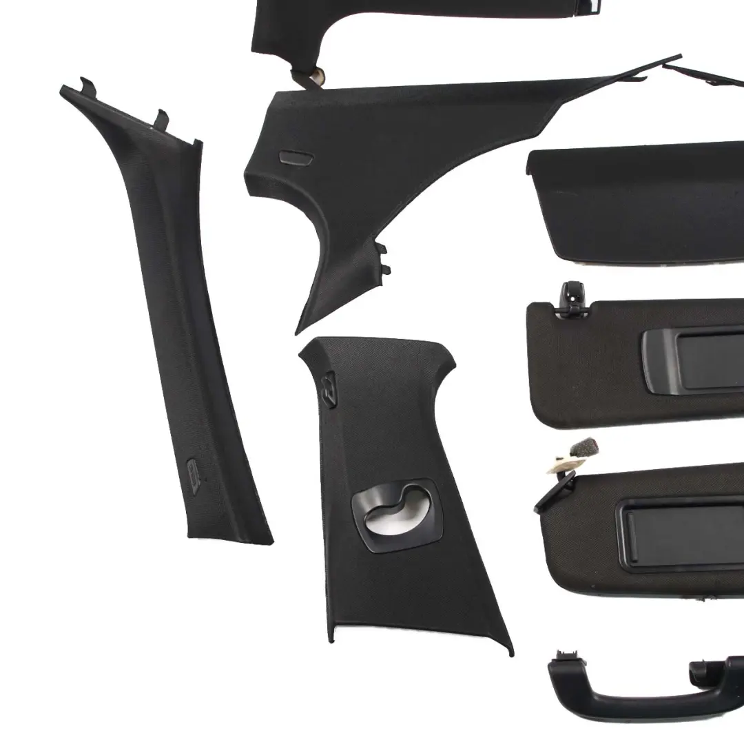 BMW F10 Complete Headlining Roof Lining Black M Sport + Pillars Handles - SKU 8038177 - Part number 8038177