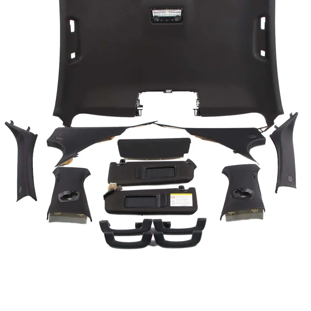 BMW F10 Complete Headlining Roof Lining Black M Sport + Pillars Handles - SKU 8038177 - Part number 8038177