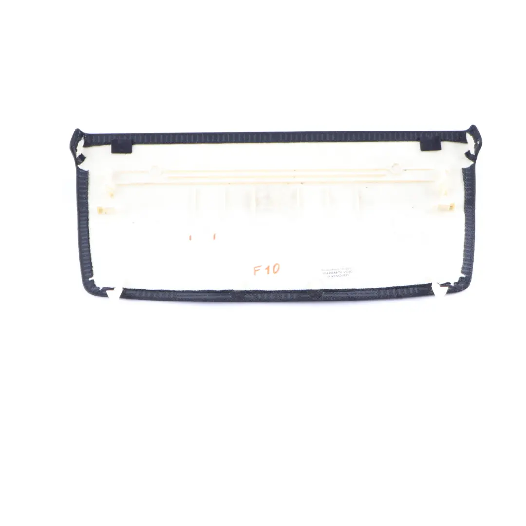 Third Brake Light Stop Lamp Trim Cover Panel Antracite 9173446 BMW F10 - SKU 8038182 - Part number 8038182