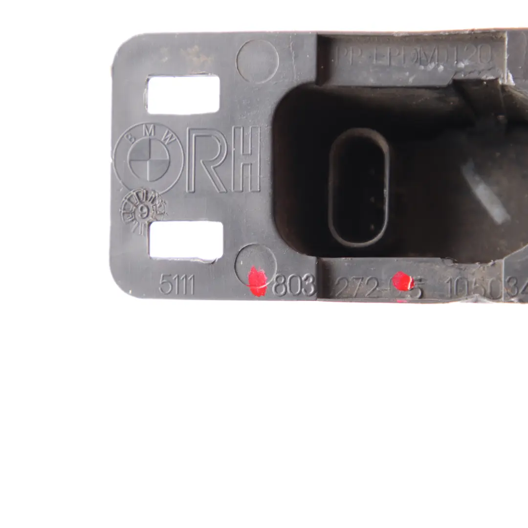 BMW X5 E70 Soporte de Sensor PDC Parachoques Delantero Derecho Soporte - SKU 8038272 - Número de pieza 8038272