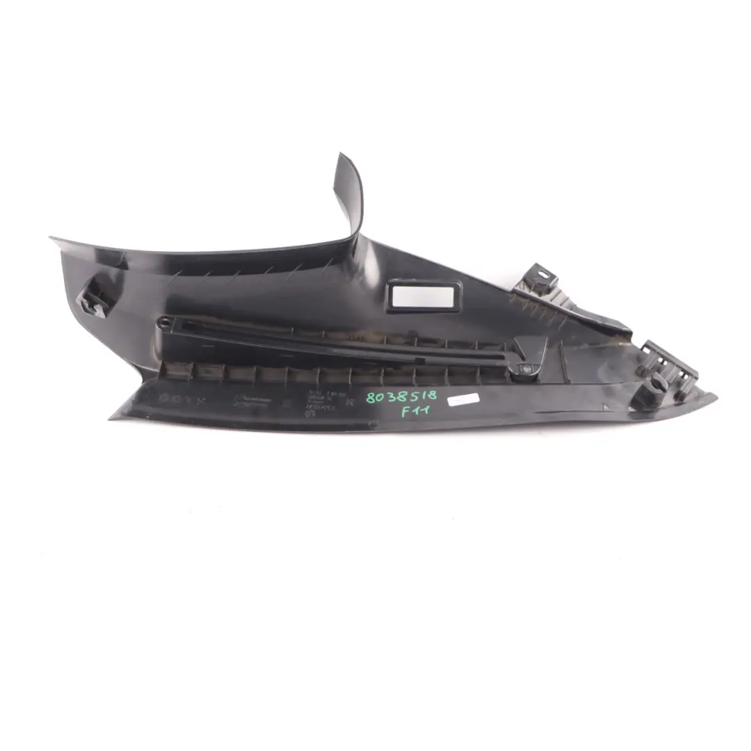 BMW 5 F11 F11N LCI Touring Cover Column D Trim Right O/S Schwarz Black 9169786 - SKU 8038518 - Part number 8038518