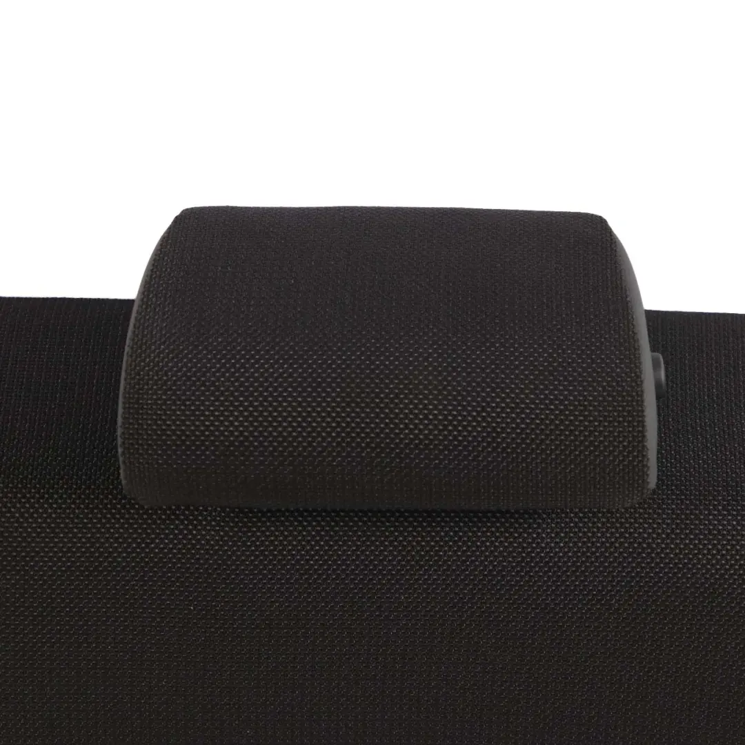 BMW E82 Coupe Hinten Rechts Sitz Bezug Lehne Stoff Kunstleder Sensatec Schwarz - SKU 8038727 - Teilenummer 8038727