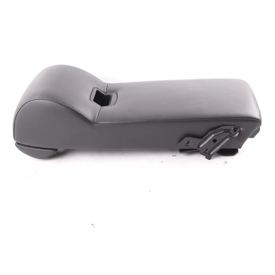 Centre Armrest Cup Holder Arm Rest Black Leather Anthracite to BMW E60 Rear Seat with Part number 8039594 BMW E60 Rear Seat Centre Armrest Cup Holder Arm Rest Black Leather Anthracite - SKU 8039594 - Part number 8039594