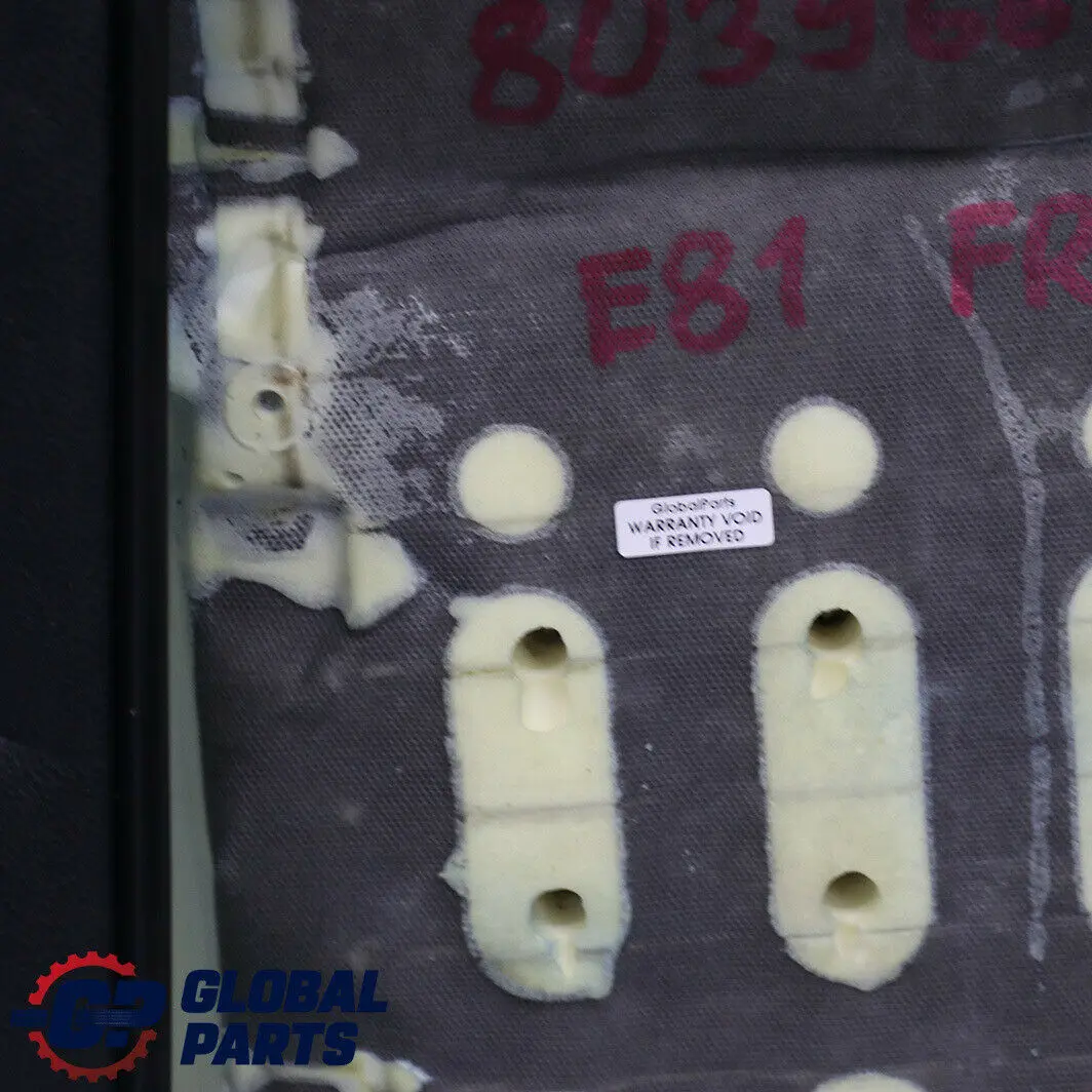 BMW E81 Fotel oparcie prawy przód sztuczna skóra - SKU 8039668-1 - Numer Części 8039668