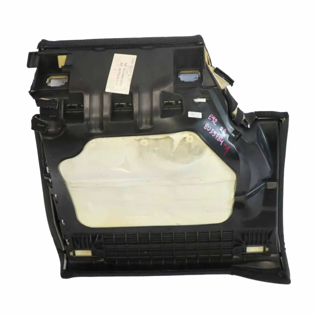 Sedile posteriore destro Copertura Divano Panchina Alcantara per BMW E92 con numero di parte 8039784 BMW E92 Sedile posteriore destro Copertura Divano Panchina Alcantara - SKU 8039784-1 - Numero di parte 8039784