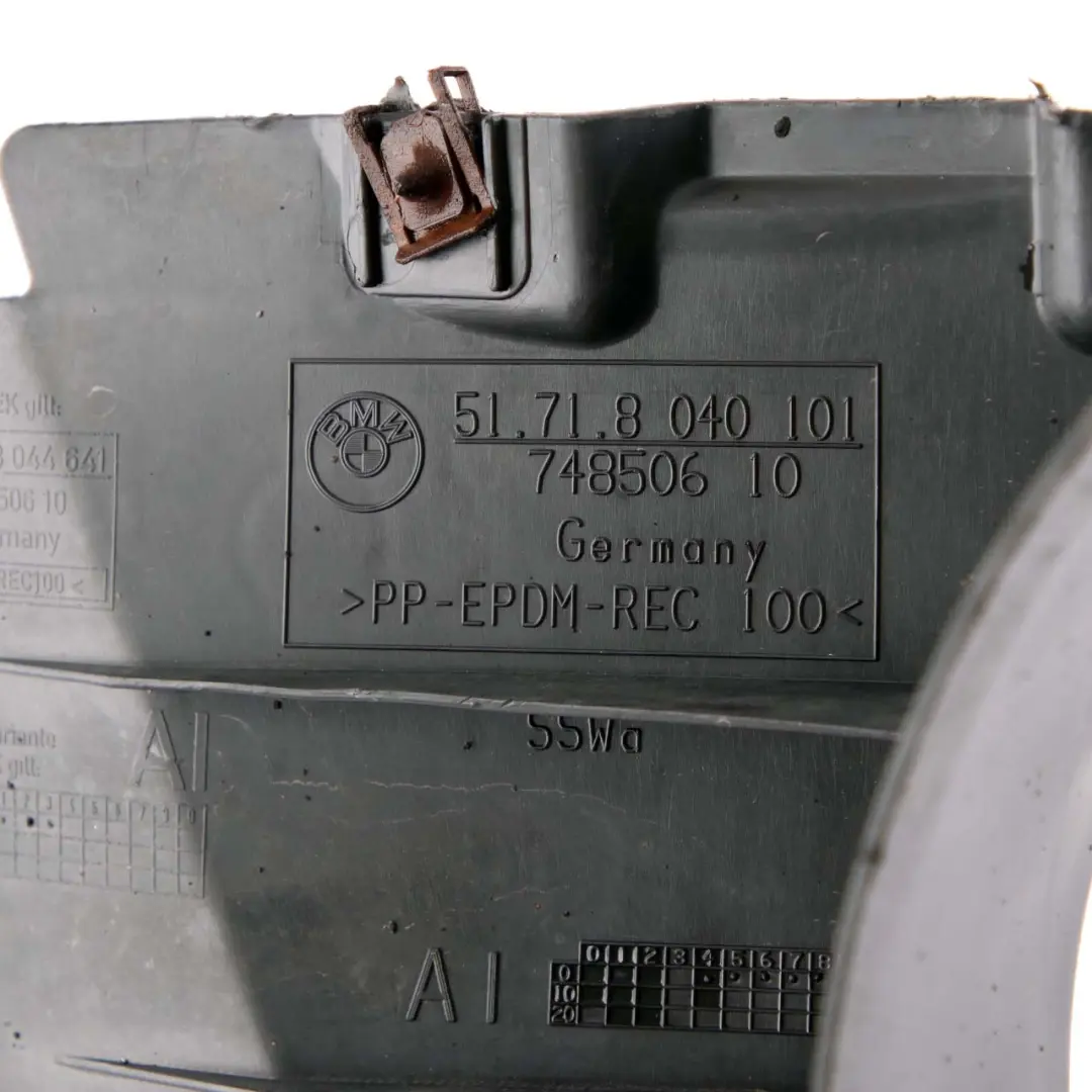 Wheel Arch Cover BMW E90 E91 M Sport Lower Bottom Left N/S Housing Trim - SKU 8040101-4 - Part number 8040101