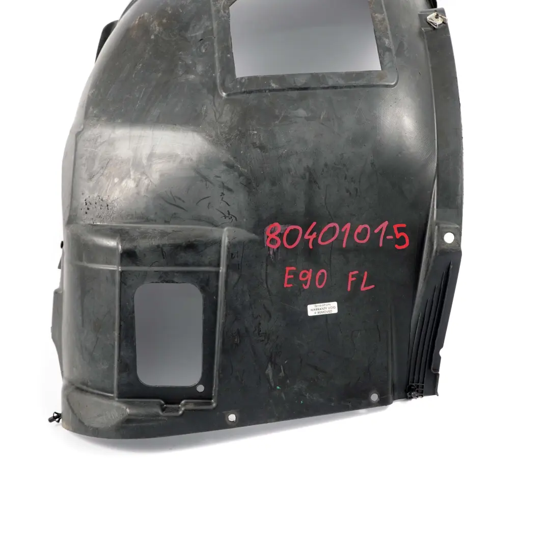 BMW E90 E91 Wheel Arch M Sport Front Left N/S Bottom Housing Cover - SKU 8040101-5 - Part number 8040101