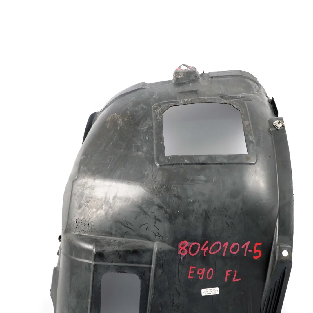 Arch M Sport Front Left N/S Bottom Housing Cover to BMW E90 E91 Wheel with Part number 8040101 BMW E90 E91 Wheel Arch M Sport Front Left N/S Bottom Housing Cover - SKU 8040101-5 - Part number 8040101